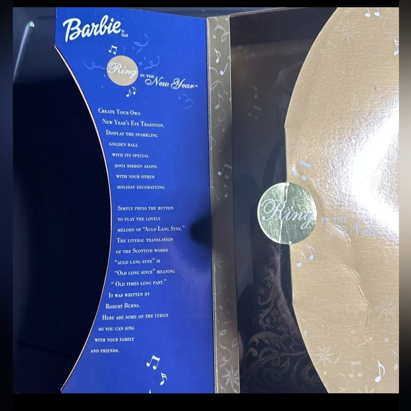 2001 MATTEL Ring In The New Year 12 In Barbie Doll Collection NEW in Box Blonde - Picture 4 of 7